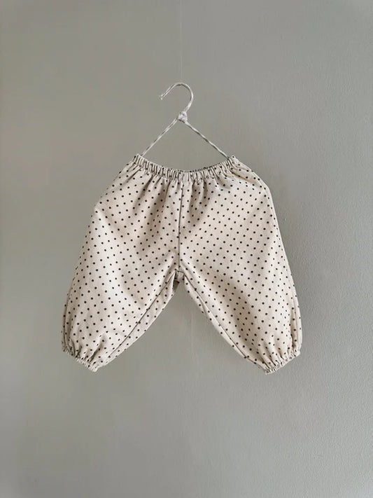 Lalaby Pixi Pants - Brown Dot