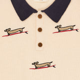 Copenhagen Colors Polo T-shirt med hunde