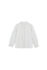 Skall Musling Primrose shirt - Optic white