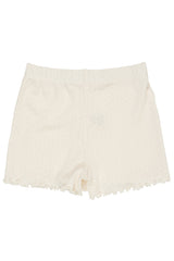 Copenhagen Colors Summer Pointelle Shorts - Cream