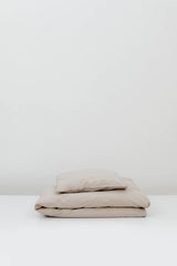 Skall Musling Junior sengetøj - Light Grey