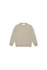 Skall Musling jumper i Merino - Beige