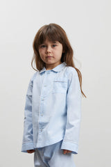 Skall Musling pyjamas, Light blue