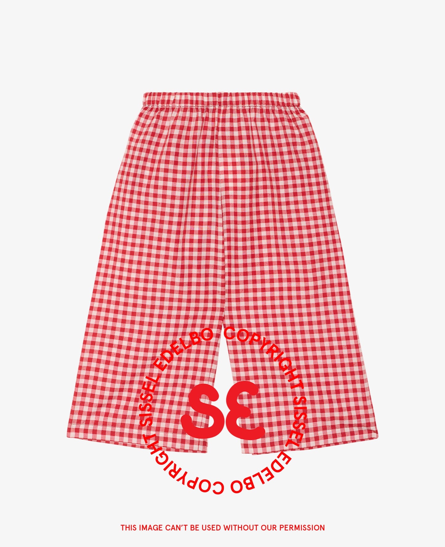 Sissel Edelbo Saxo MINI pants - Red Checks