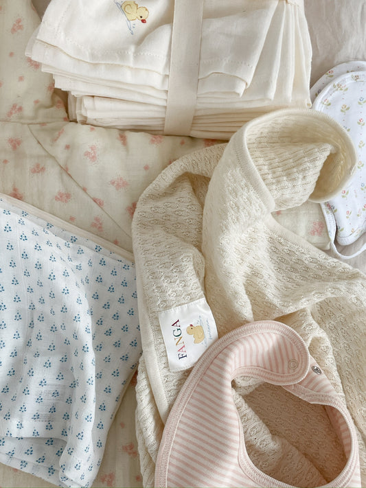 Fanga Fontana Fio 2-pak Bibs - Blush Mix