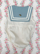 Konges Sløjd Sailor Romper - Ashley Blue