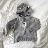 Il Gufo hoodie sweater, Merino str. 12-18 mdr