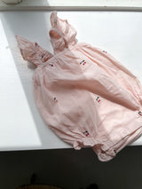 Konges Sløjd Emily romper, cherry str. 1-3 mdr