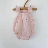 Konges Sløjd Emily romper, cherry str. 1-3 mdr