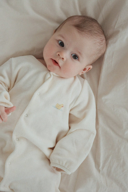 Fanga Fontana Elu Onesie - Antique White