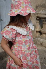 Konges Sløjd Coeur Collar Dress - Fleur Anglaise
