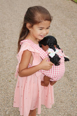 Konges Sløjd Evia Bow Dress - Cherry Coeur
