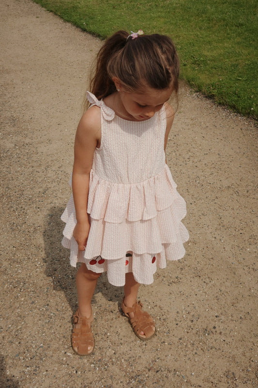 Konges Sløjd Ellie Dress - Peony Stripe