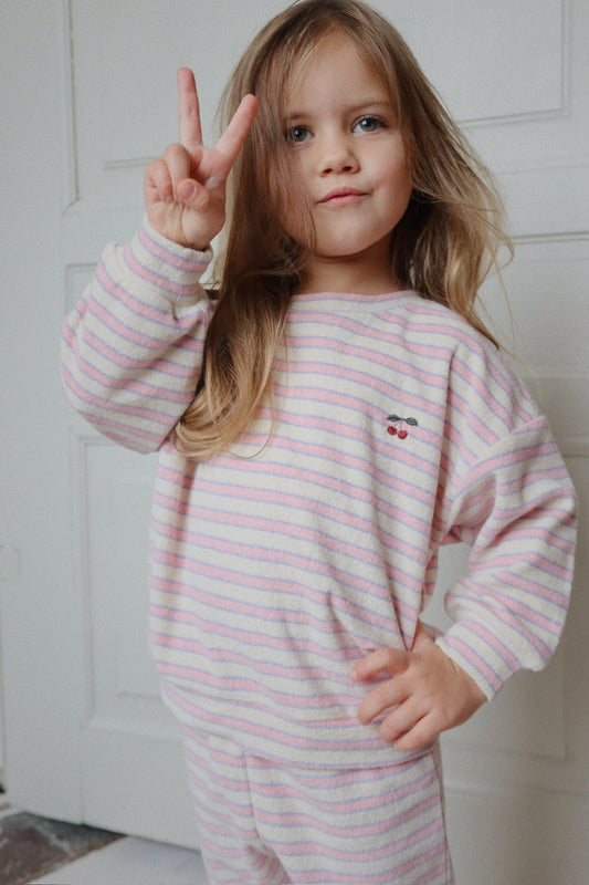 Konges Sløjd Itty Sweat Shirt - Lolly Stripe