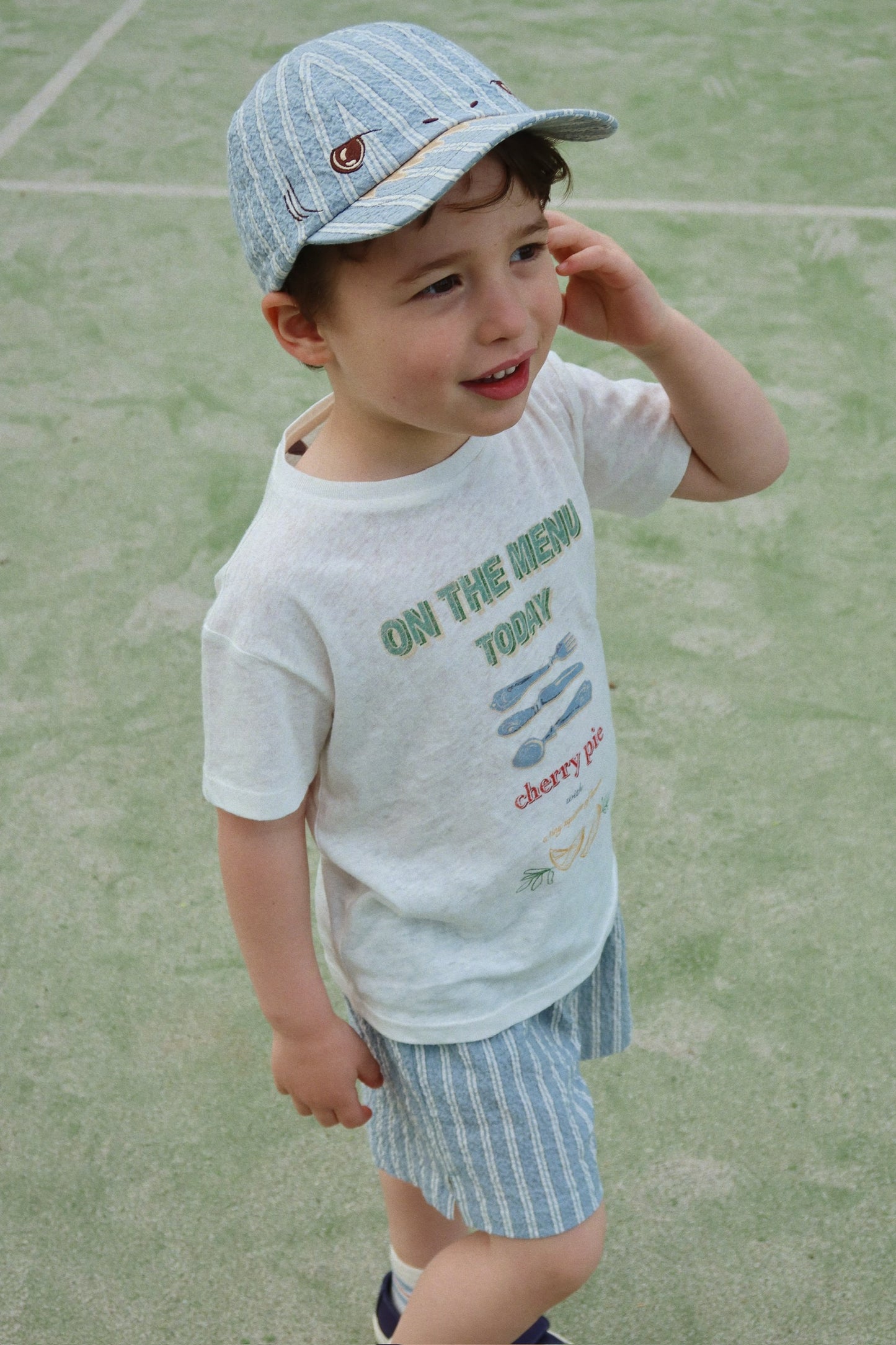 Konges Sløjd Elliot Shorts - trio bleu stripe