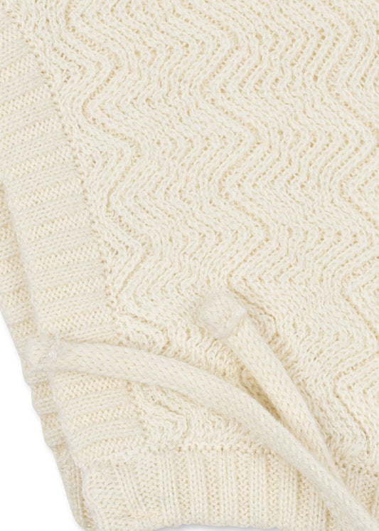 Fanga Fontana Venti Knit Hat - Antique White