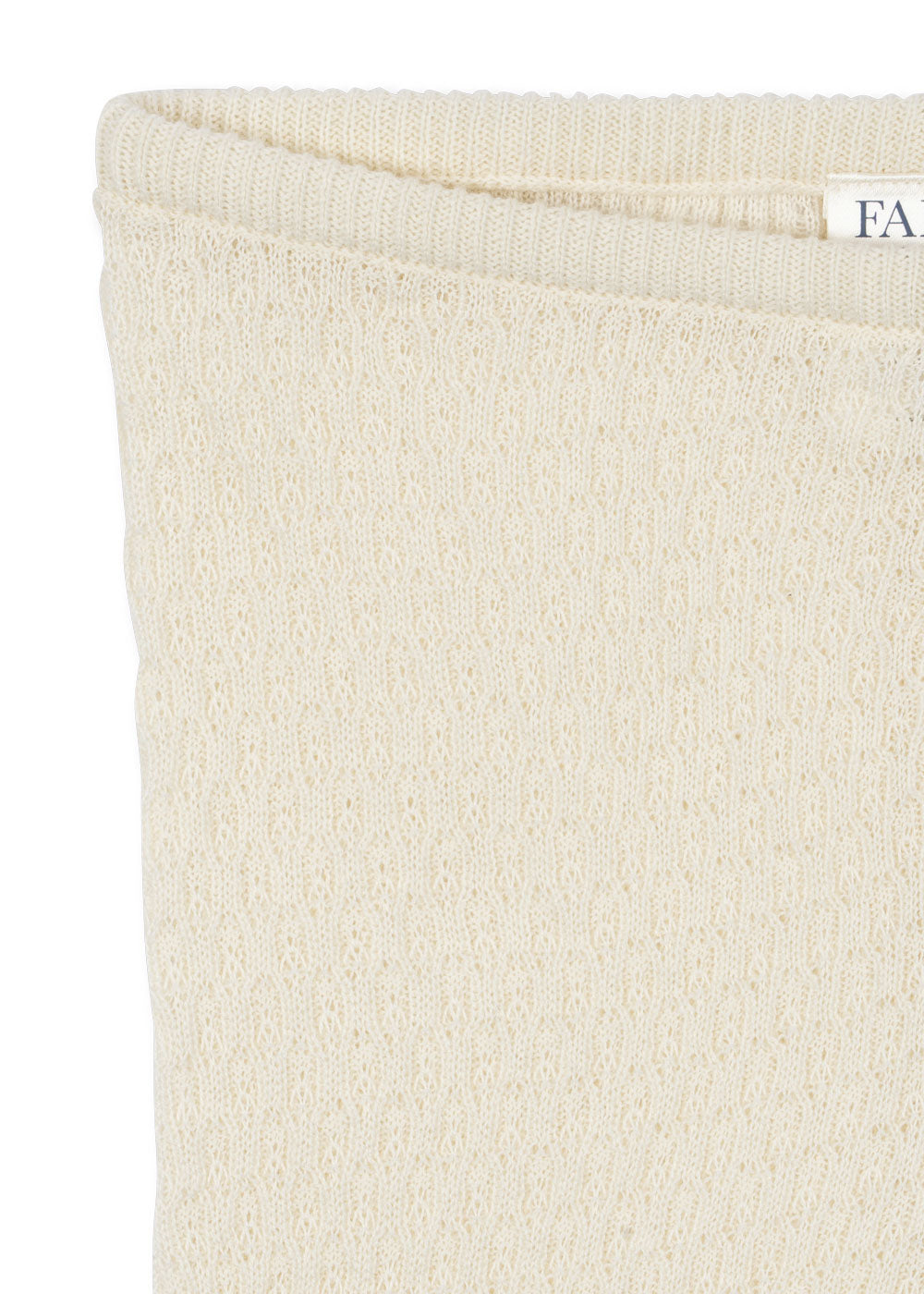 Fanga Fontana Venti Pointelle Pants - Antique White