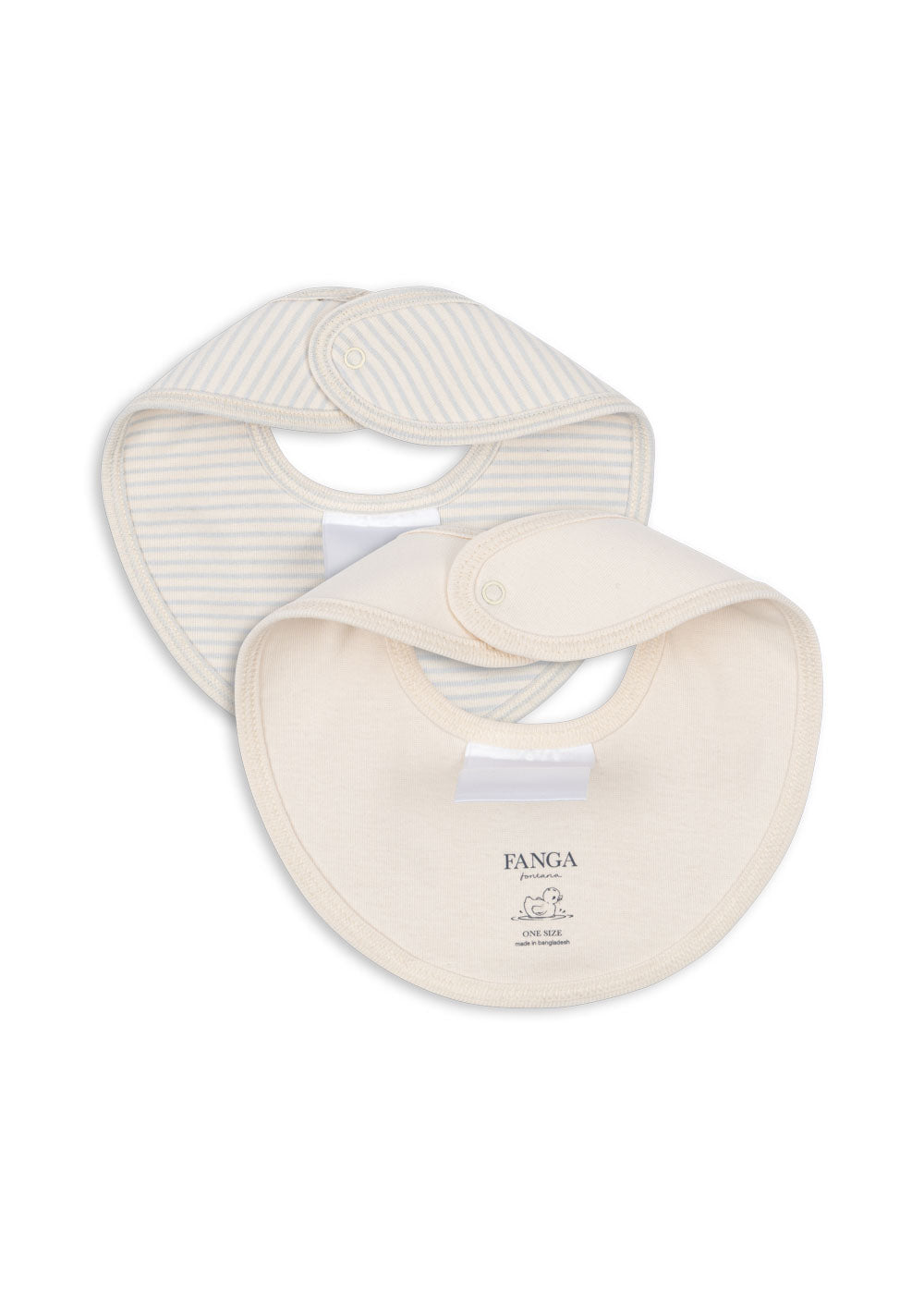 Fanga Fontana Fio 2-pak Bibs - Blue Mix