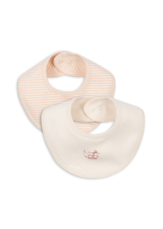 Fanga Fontana Fio 2-pak Bibs - Blush Mix