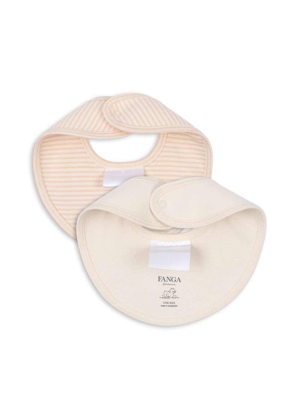 Fanga Fontana Fio 2-pak Bibs - Blush Mix
