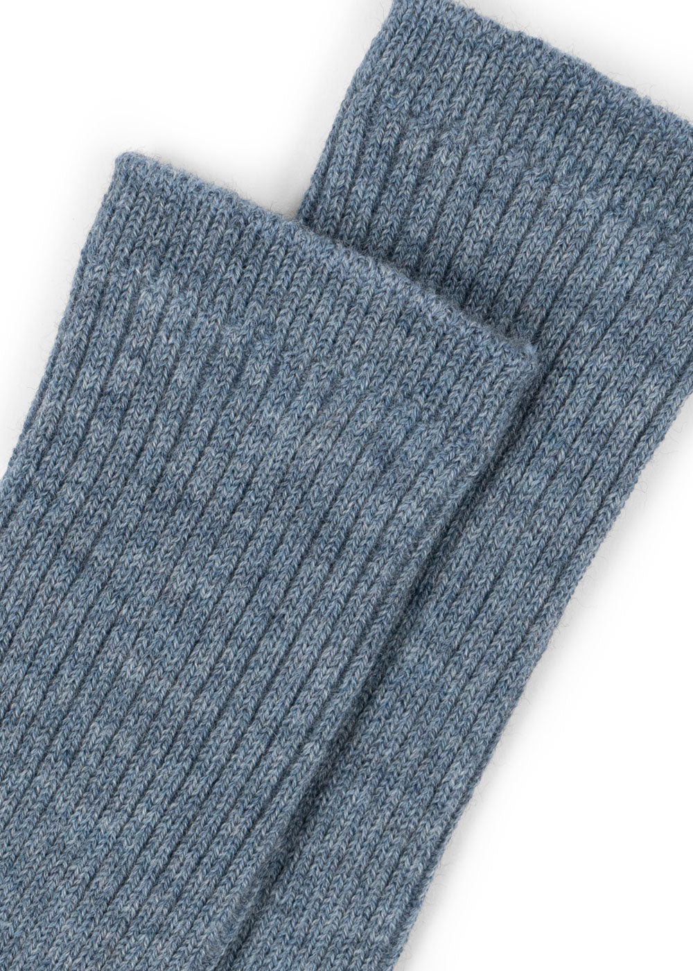 Fanga Fontana Lana Light Knitted Socks - Ashley Blue