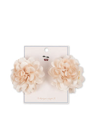Konges Sløjd 2-pak Flower Hairclip - Eggnog