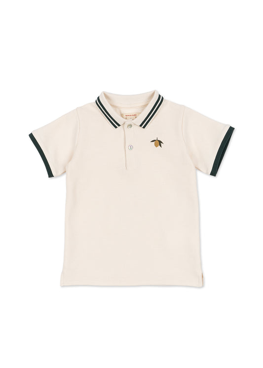 Konges Sløjd Florian Polo Shirt - Antique White