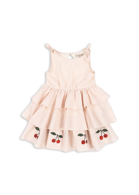 Konges Sløjd Ellie Dress - Peony Stripe