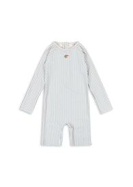 Konges Sløjd Aster UV Onesie - Tea Stripe