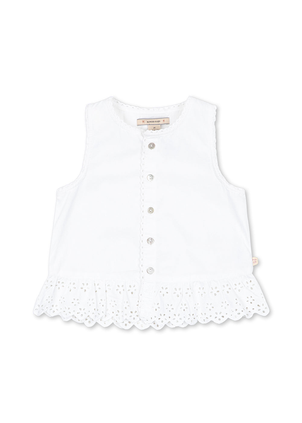 Konges Sløjd Evelina Top - Bright White