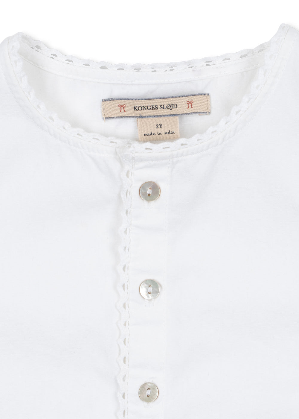 Konges Sløjd Evelina Top - Bright White