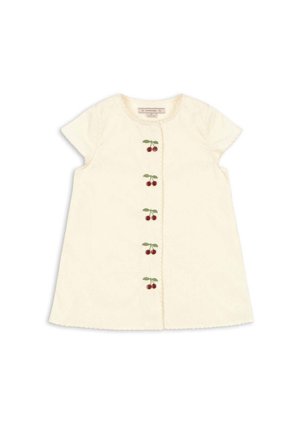 Konges Sløjd Evia Cherry kjole - Cloud Cream