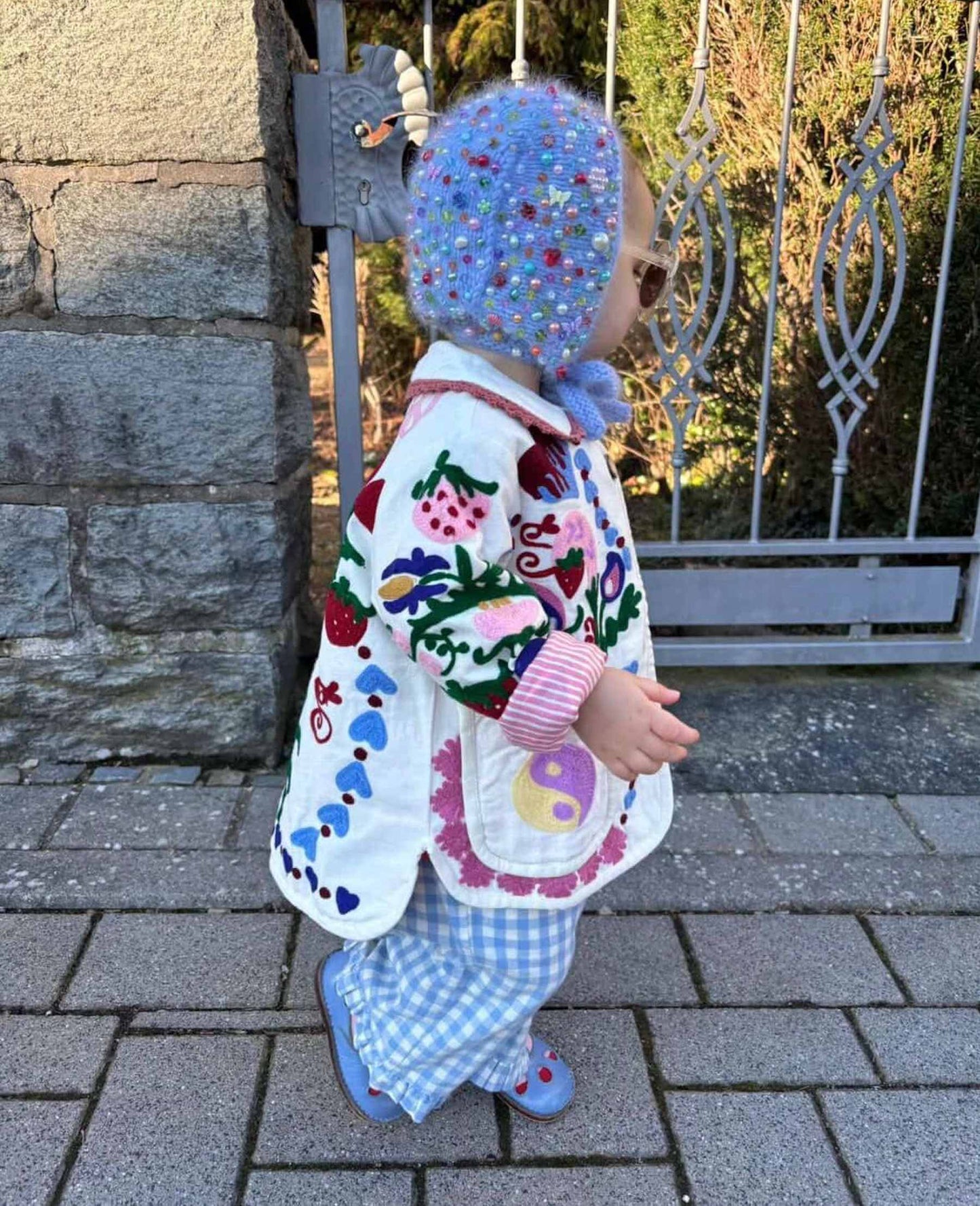 Sissel Edelbo Maggie MINI Jacket - White rose