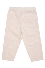 Copenhagen Colors Seersucker Pants - Dusty Rose / Cream Stripe