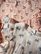 Konges Sløjd Coco Romper - Bow Bleu
