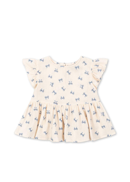 Konges Sløjd Coco Top - Bow Bleu