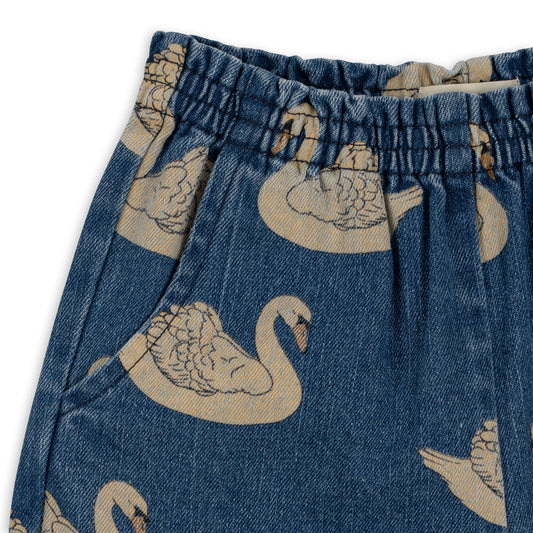 Konges Sløjd Magot Frill Pants - Swan