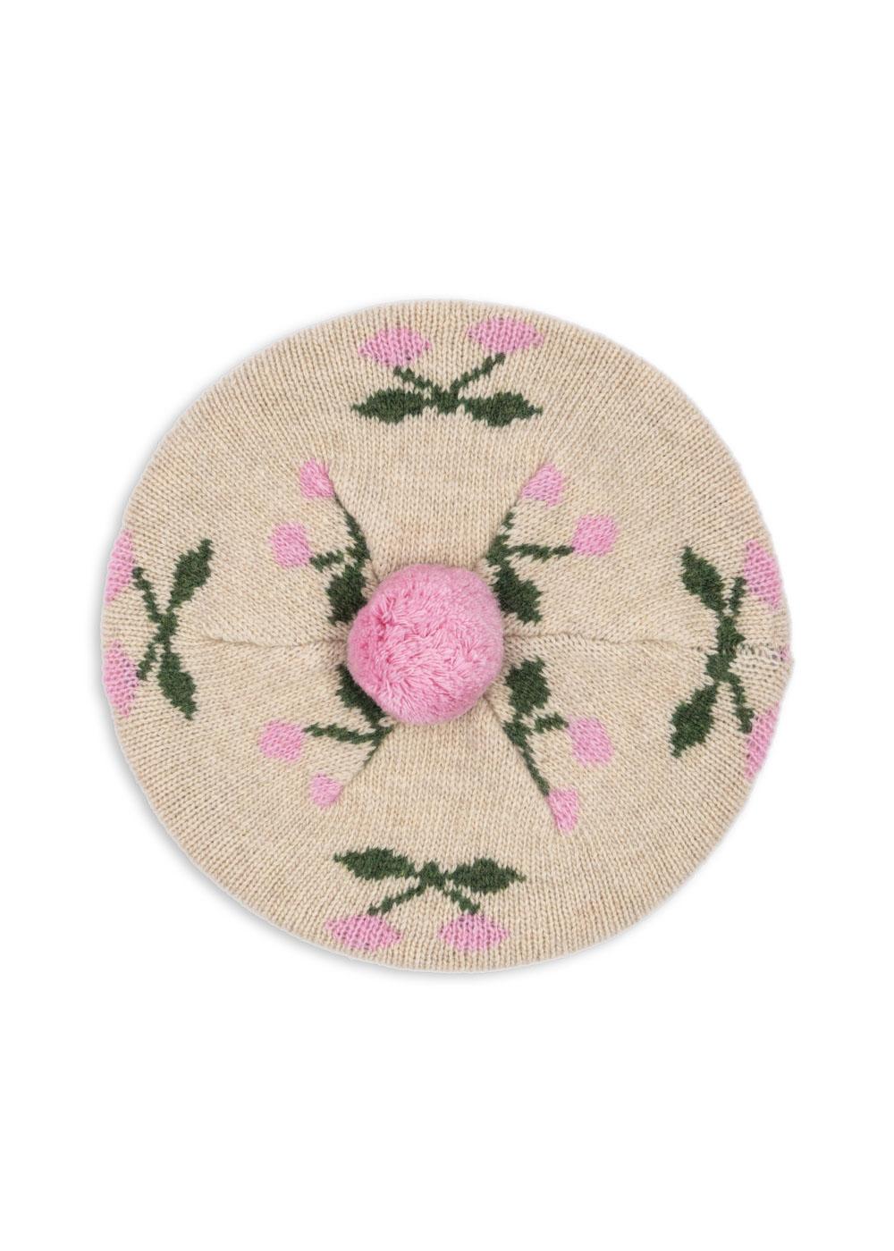 Konges Sløjd Belou Knit Beret - Cherry