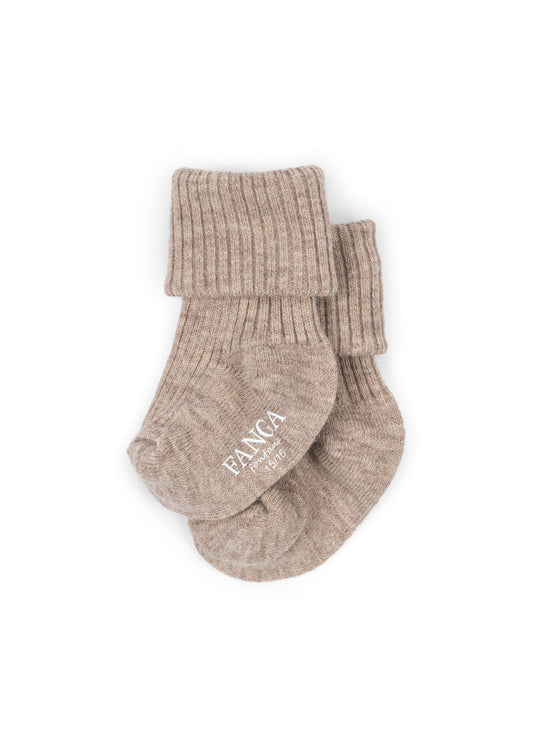 Fanga Fontana Lana Light Knitted Socks - Sheer Bliss