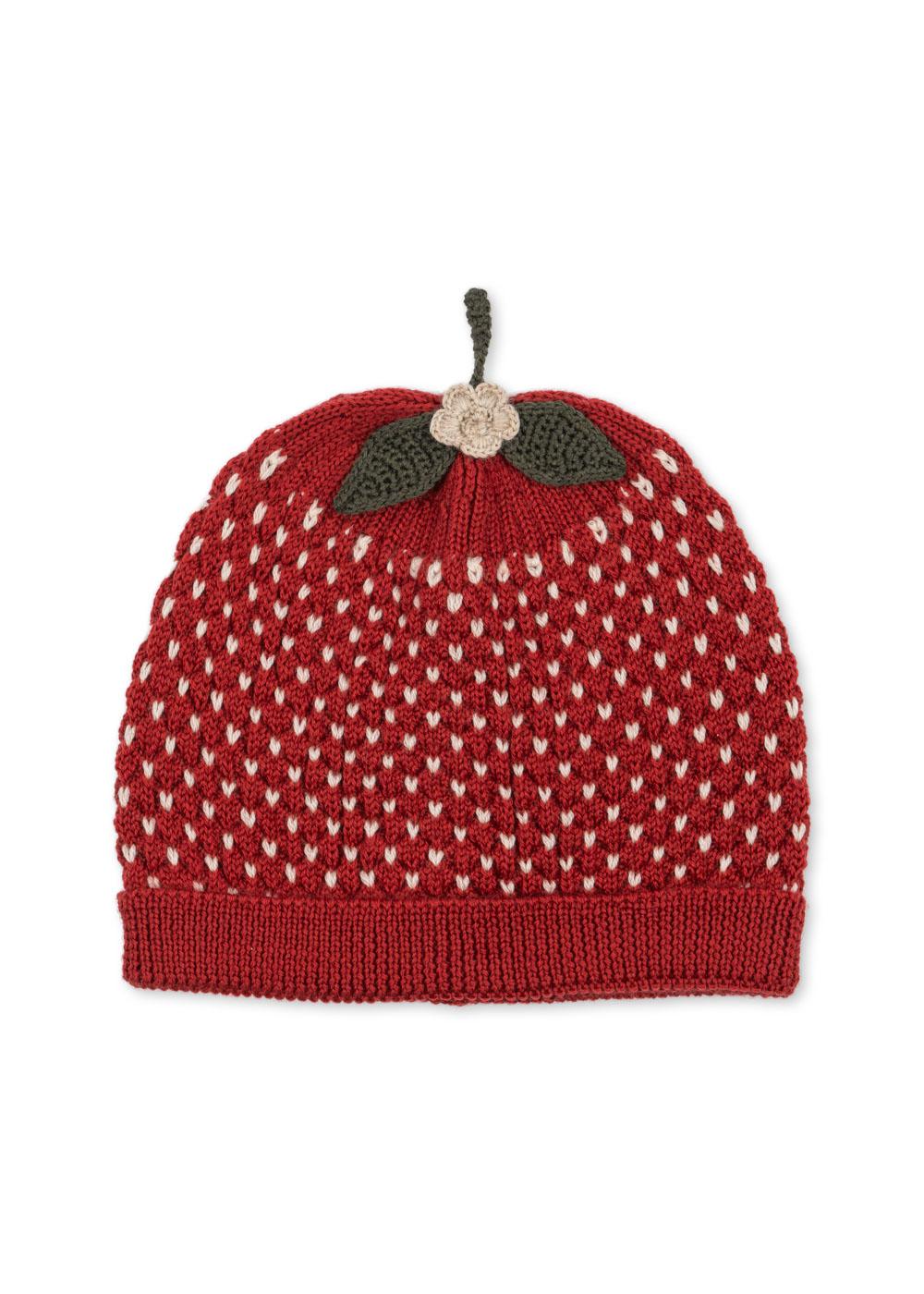 Konges Sløjd Strawberry Beanie - True Red