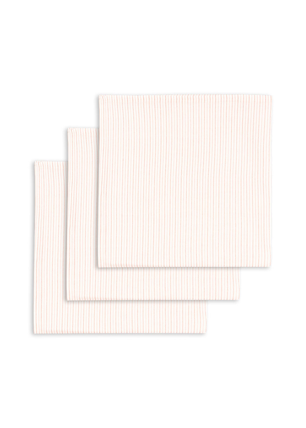 Konges Sløjd 3-pak Stofbleer - Stripie Petite Rose