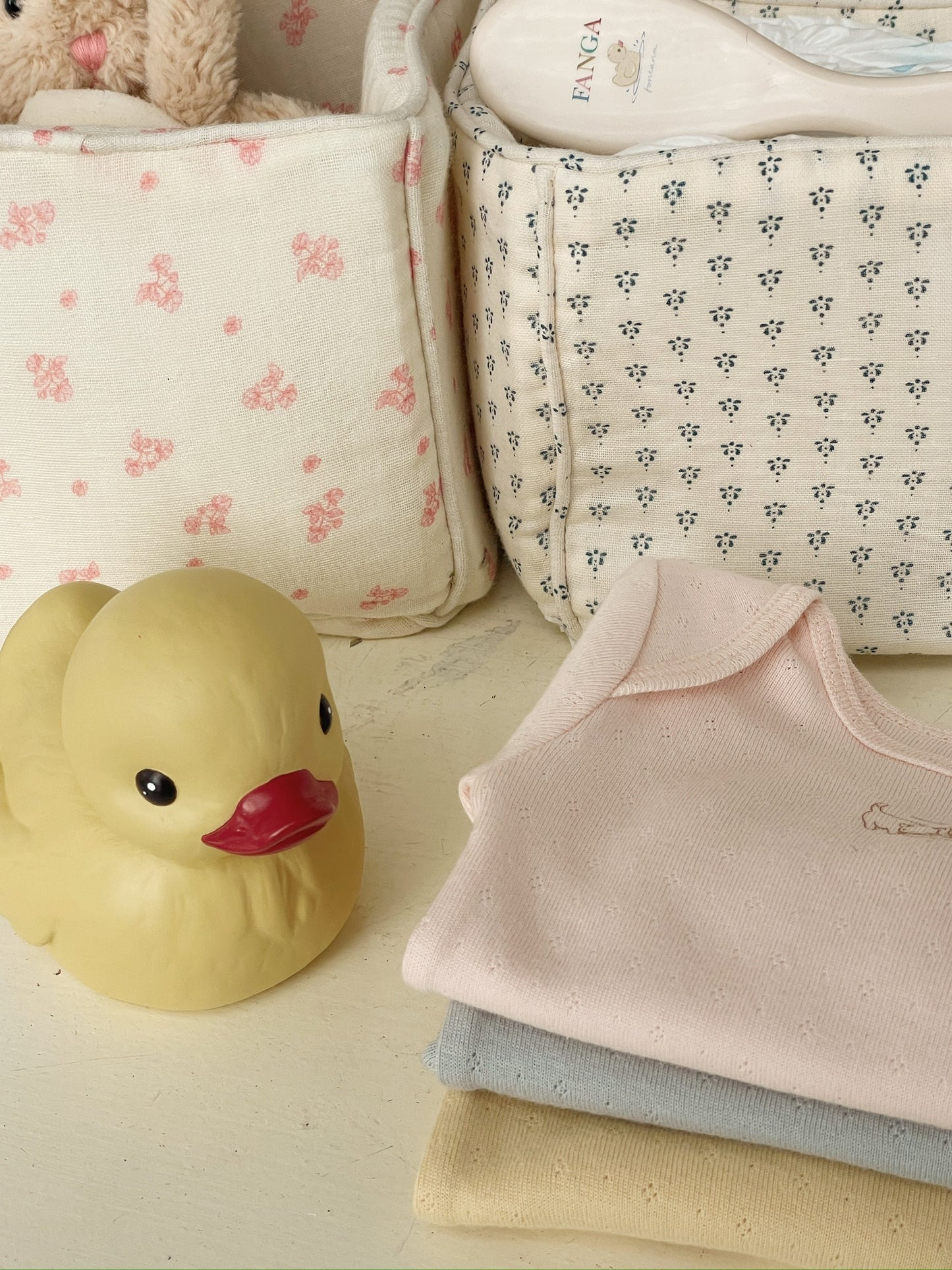 Fanga Fontana 2-pak Perla Body - Banana Crepe/Creole Pink