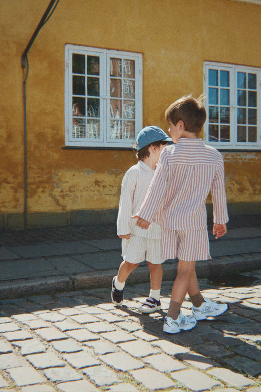 Konges Sløjd Ely Skjorte - Red stripe