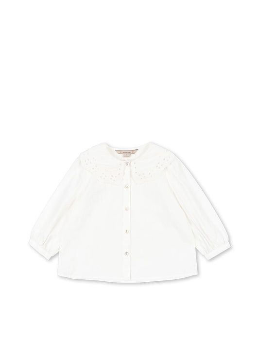 RILO COLLAR SKJORTE - OPTIC WHITE