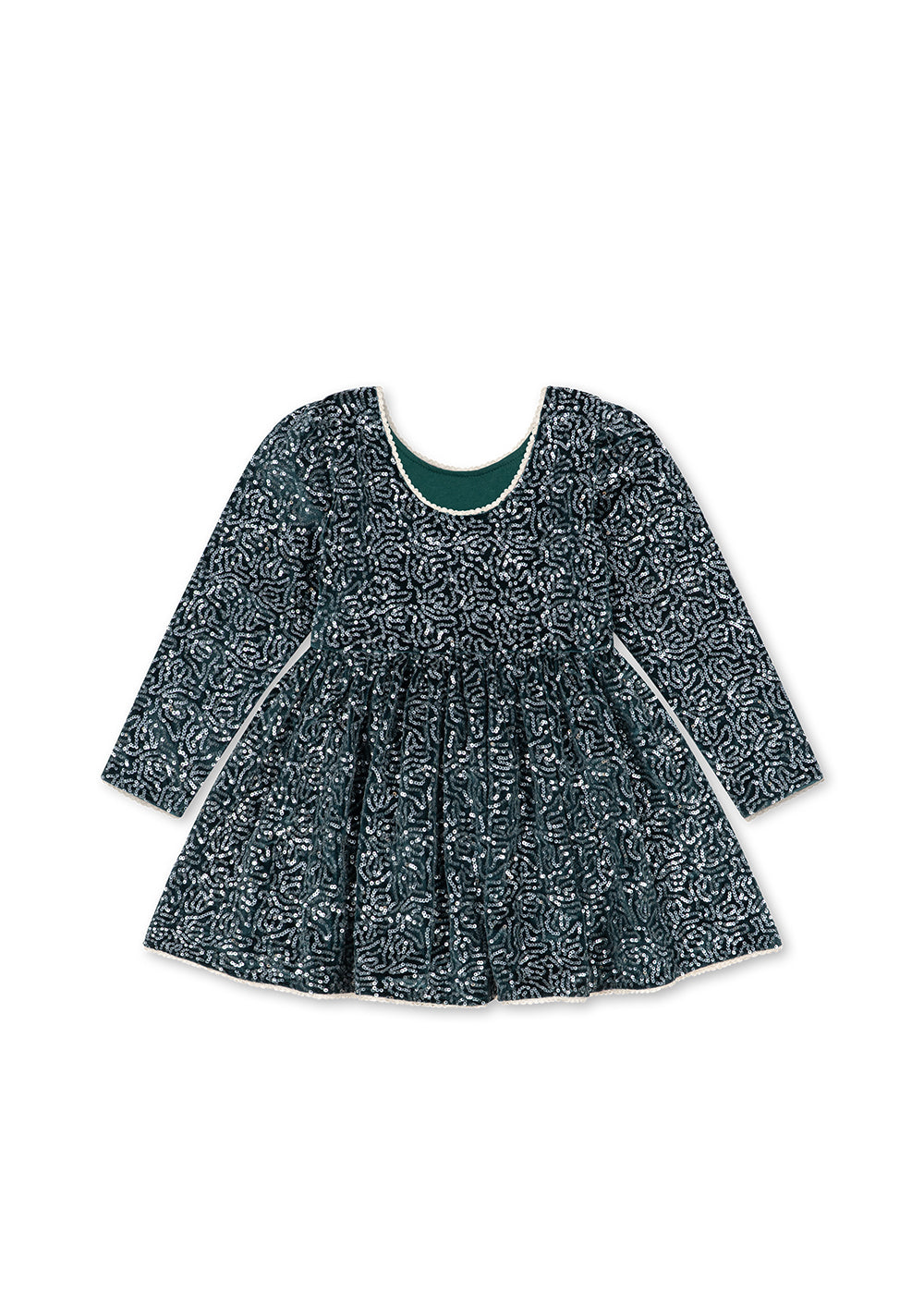 VIOLA PAILLET KJOLE - GREEN