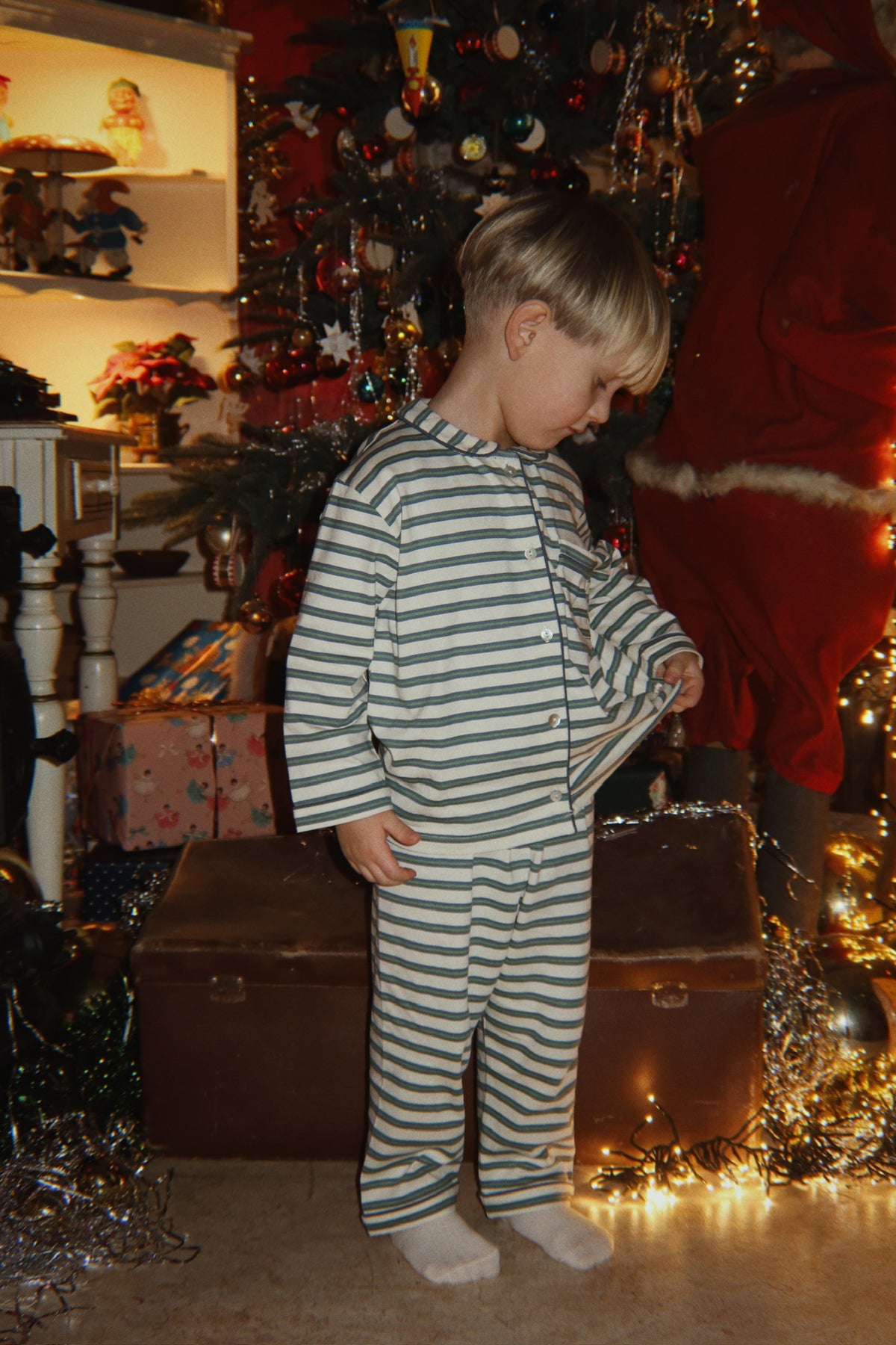 PIO PYJAMAS SÆT - PORTO VECCHIO STRIPE