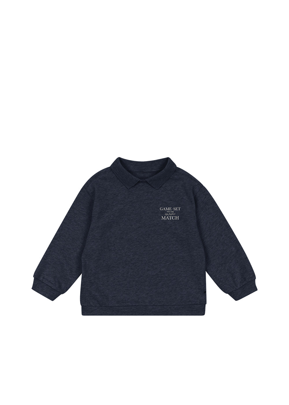 SPOTTY POLO - NAVY BLAZER