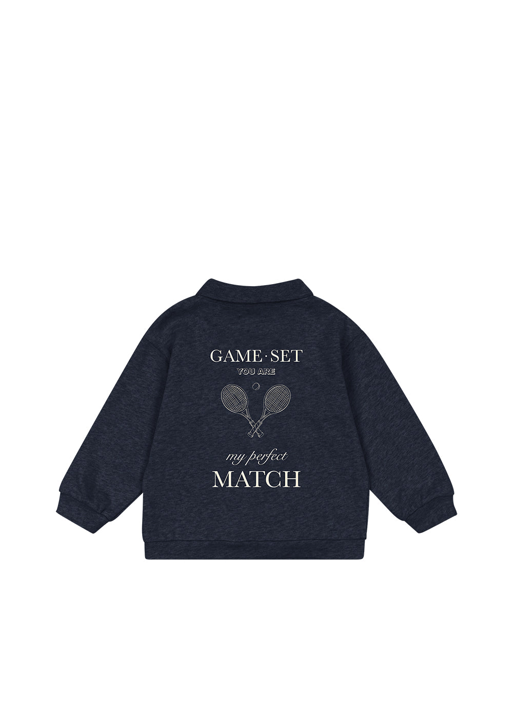 SPOTTY POLO - NAVY BLAZER