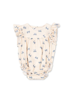 Konges Sløjd Coco Romper - Bow Bleu