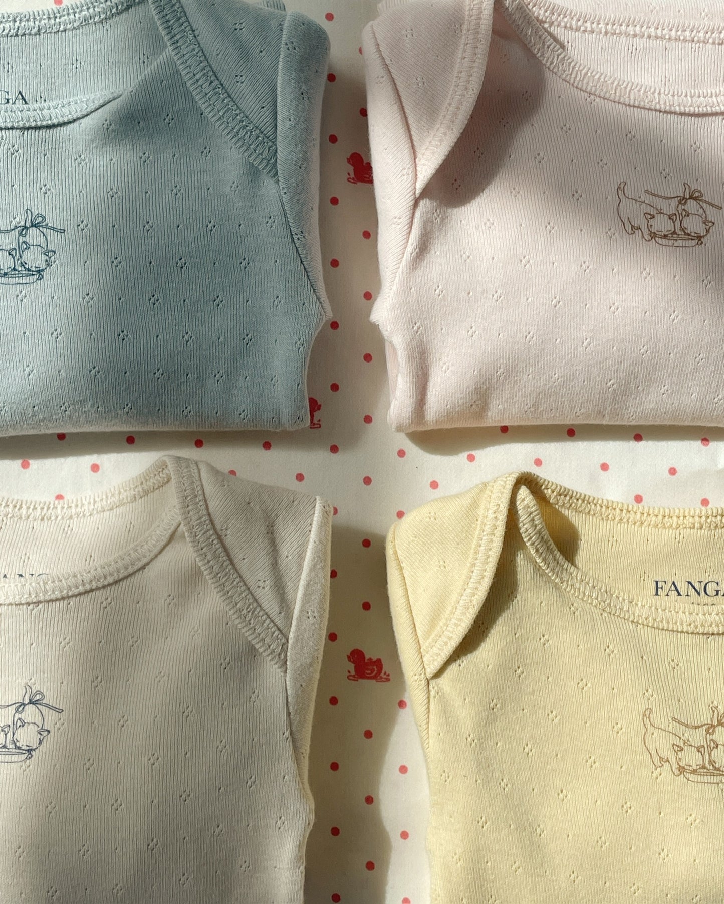 Fanga Fontana 2-pak Perla Body - Banana Crepe/Creole Pink